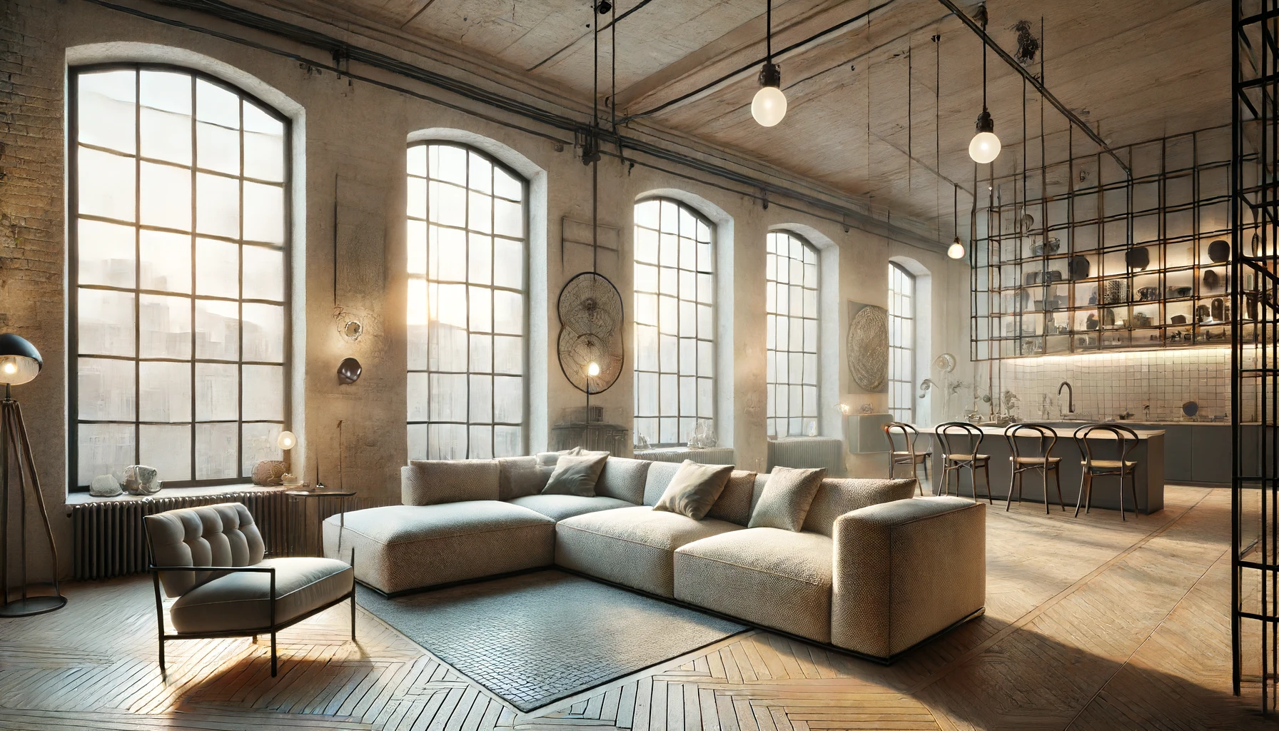 Industrial Style Interior Design Style 2024